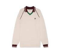 Pull hommes Fila MOLINAZZO REGULAR KNIT POLO SWEATER Beige EU L