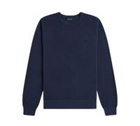 Pull en maille piquÃ©e Fred Perry Bleu S