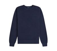 Pull en maille piquÃ©e Fred Perry Bleu 2XL