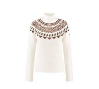 Pull En Maille Poivre Blanc Knit Pullover 3551 White Femme Blanc 2025 taille XL