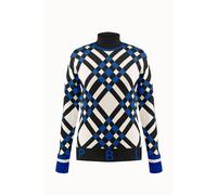 Pull En Maille Poivre Blanc Knit Pullover 3553 Cross Acid Blue Femme Bleu 2025 taille L