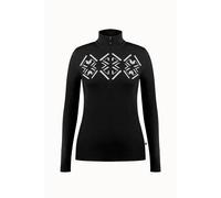 Poivre Blanc - Pull demi-zippé - Adele Knit Sweater Black pour Femme - Taille L - Noir Noir L