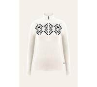 Pull En Maille Poivre Blanc Knit Sweater 3540 White Femme Blanc 2025 taille XS