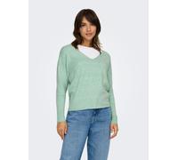 Pull en maille pour femmes ONLY ONLRICA LIFE Col V Pull ample