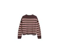 Pull en maille rayÃ©e femme Armedangels Merinaa Rouge XL