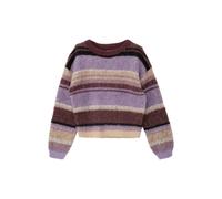 Pull en maille rayÃ© effet fausse fourrure fille s.Oliver Multicolore 13/14 ans
