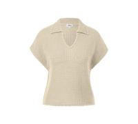 Pull en maille structurÃ©e Ã col V et manches larges femme s.Oliver Beige 40