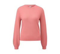 Pull en maille structurÃ©e en coton viscose femme QS Rouge XS