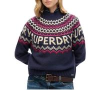 Pull en Maille Superdry Fair Isle Femmes 40