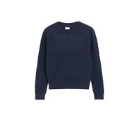 Pull en maille torsadÃ©e coupe ample fille s.Oliver Bleu 9/10 ans