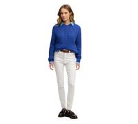 Pull en maille torsadÃ©e dÃ©contractÃ© femme Superdry Bleu M