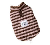 Pull en Peluche en Peluche en Laine à Rayures, décolleté Extensible, 32x25 cm, 40x28 cm, Pull en, Costume Chaud d'hiver, pour Noël intérieur extérieur Noël