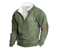 Pull en polaire pour homme, Sweat-shirt militaire à demi-fermeture éclair, Vestes tactiques en polaire pour l'extérieur, pull de combat en plein air, Sweat polaire de sport coupe-vent à col polo à