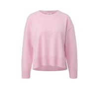 Pull en tricot avec fentes latÃ©rales et base cÃŽtelÃ©e femme s.Oliver Rose 44