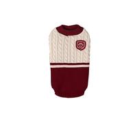 Pull en tricot chaud et doux pour animal de compagnie - Vêtements de vacances pour l'automne et l'hiver, Noël, Halloween (rouge, taille XL)