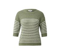 Pull en tricot coupe dÃ©contractÃ©e en coton mÃ©langÃ© de qualitÃ© femme s.Oliver Vert 32