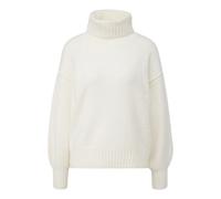 Pull en tricot douillet avec large col roulÃ© femme s.Oliver Beige 32