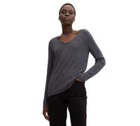 Pull en tricot fin TOM TAILOR pour femme Pull basique en tricot extensible avec