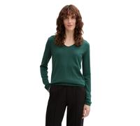 Pull en tricot fin TOM TAILOR pour femme Pull basique en tricot extensible avec