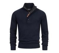 Pull en tricot Indicode pour hommes pull en maille fine pull col montant