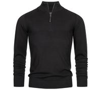 Pull en tricot Indicode pour hommes pull gore col montant fermeture éclair tr...
