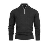 Pull en tricot Kronstadt pour hommes KSCarlo pull demi-fermeture éclair pull ...