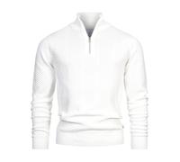 Pull en tricot Kronstadt pour hommes KSCarlo pull demi-fermeture éclair pull ...