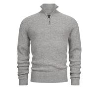 Pull en tricot Kronstadt pour hommes KSDorsey demi-zip pull zippé pour hommes