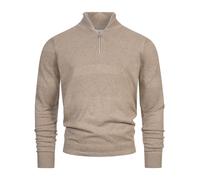 Pull en tricot Kronstadt pour hommes KSHannes Half Zip pull pour hommes zippé