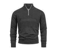 Pull en tricot Kronstadt pour hommes KSHannes Half Zip pull pour hommes zippé
