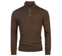 Pull en tricot Kronstadt pour hommes KSJohannes Merino Half Zip pull pour hommes