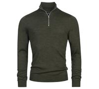 Pull en tricot Kronstadt pour hommes KSJohannes Merino Half Zip pull pour hommes
