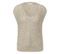 Pull en tricot lÃ©ger coupe dÃ©contractÃ©e avec col V femme s.Oliver Beige 34