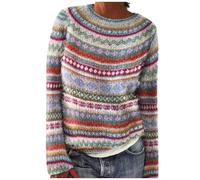 Pull en tricot pour femme, manches longues, style confortable et polyvalent pour un usage quotidien, les sorties décontractées, les w nds et les voyages, option de tenue facile pour les routes