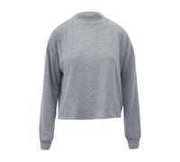 Pull en viscose extensible effet brossé femme QS Gris 2XL