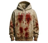 Pull en Vrai De Vrai Homme en Roi Bordeaux Éclair Eco Stylé Ecriture Brodé sur Multicolore Micropolaire Ensemble Polar Anglais Americain Sweater Scarface Pâle
