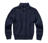 Brandit Pull-over bleu marine, Taille 158-164