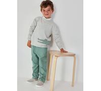 Pull Enfant Coton Crocodile Gris 4A