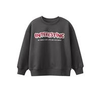 Pull Enfant Fille,Sweat à Capuche du Cou pour Jeunes avec Haut en Polaire imprimé Lettre - Produit catégorie Girls Hoodies & Sweatshirts Produit Titre (Dark Gray, 8-10 Years)