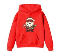 Pull Enfant Garcon- Pull Moche Noel Sweat-Shirt Enfant Imprimé PèRe NoëL Automne/Hiver FêTes Rassemblements Quotidien Sorties CéLéBrations
