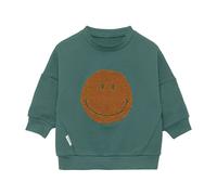 Pull enfant Little Gang Smile vert océan Green 7/12 mois