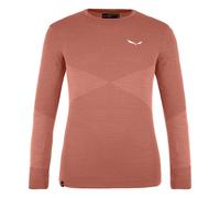 Salewa Zebru Med Warm Alpine Merino Responsive Long Sleeve T-shirt Orange 11-12 Years Fille