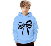 Pull Enfant - Sweat-Shirt à Capuche décontracté pour garçons et Adolescents vêtement Sportif avec imprimé Tendance pour Un Style Confortable