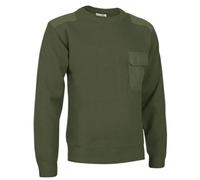 Pull Épais - Homme - Ref Comando - Vert Militaire