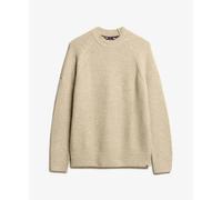 Superdry Chunky Raglan Sweater Beige 2XL Homme