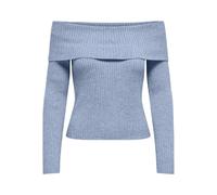Pull épaule décolletée femme Only Katia Bleu S