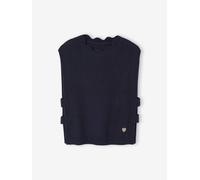 Pull fantaisie sans manche fille marine 9A