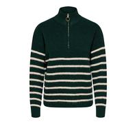 Pull fem rayu streif col h mont mod