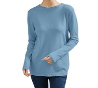Pull Femme 2025 Automne Hiver Chaud Chic et Élégant Pull Fin Femme Manche Longue Col Rond Demi Saison Pullover Femme Tricoté Basic Doux Chandail Femme Leger Simple Uni Vintage