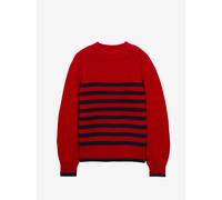 Pull femme Aigle Raye Rouge S